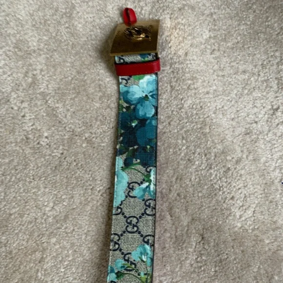 Gucci | Accessories | Gucci Floral Belt Small New | Poshmark